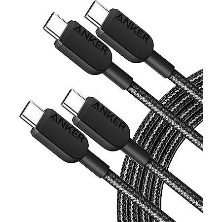 Amazon Basics USB Type C To USB Type C 2 0 Cable 6 Feet 1 8 Meters