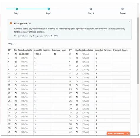 Ca Edit A Record Of Employment Roe Wagepoint