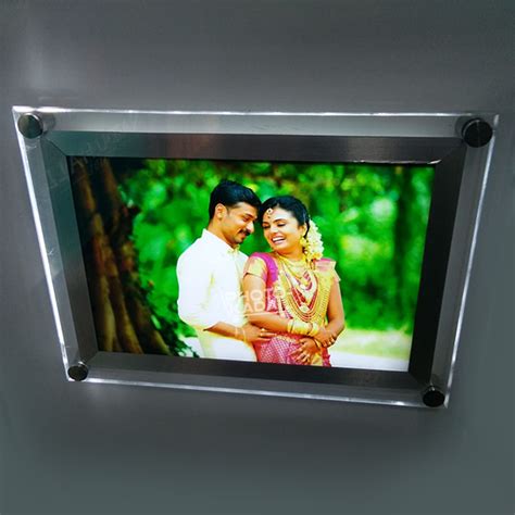 Acrylic LED Photo Frame Back Light PhotoKadai In