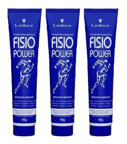 Kit Ledore Pomadas Fisio Power G Unidades Mercadolivre