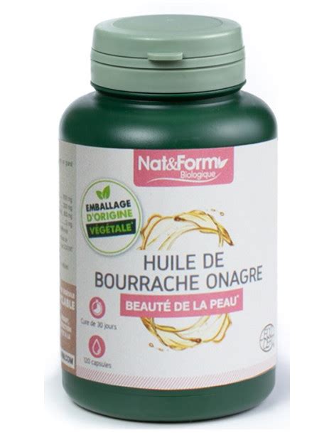 Huile De Bourrache Huile D Onagre Capsules Nat Et Form