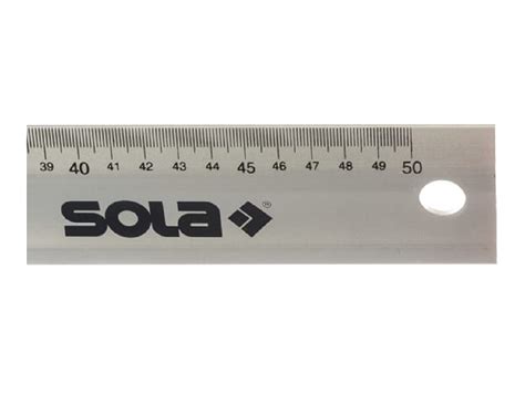Линейка измерительная широкая 500мм LAB 500 Sola 56100401 - ATEHNO