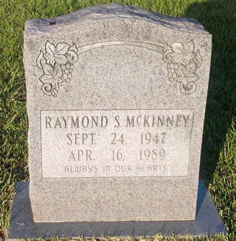 Raymond S McKinney 1947 1989 Find A Grave Memorial