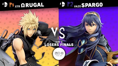 LF XTR ΩRUGAL CLOUD VS FAZE SPARG0 LUCINA DAY 2 SSBU TOURNAMENT