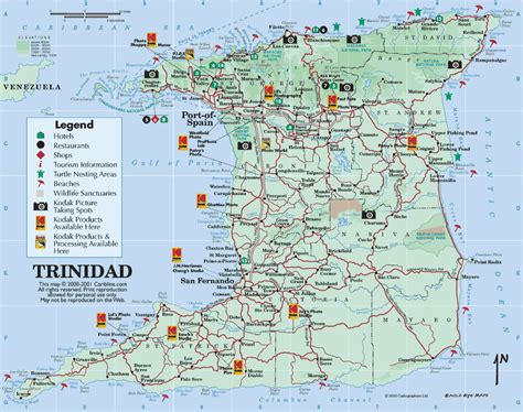 Trinidad Trinidad Map Trinidad Trinidad And Tobago