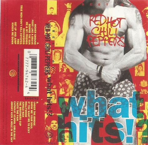 Red Hot Chili Peppers What Hits 1992 Cassette Discogs