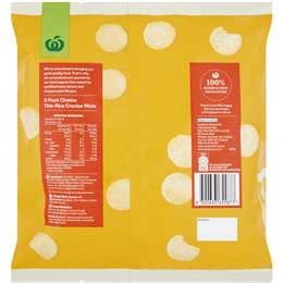 Woolworths Mini Rice Crackers Cheese 8 Pack Woolworths