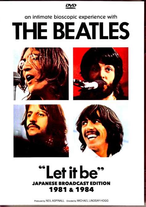 Beatles ビートルズ レットイットビー 特別版2種 Let it Be 1981 1984 Japanese Broadcast