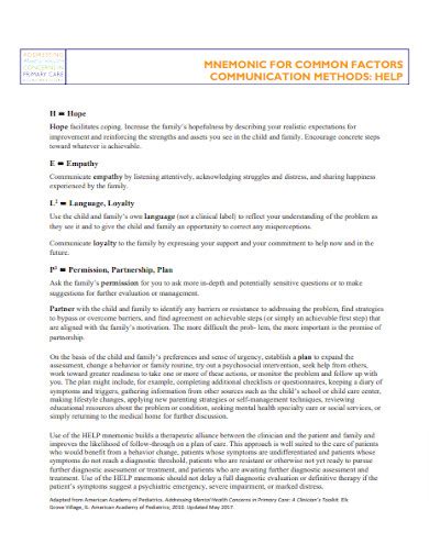35+ Sample Mnemonic in PDF