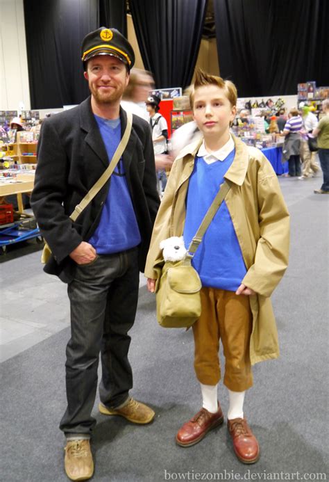 Tintin and Captain Haddock by BowtieZombie on DeviantArt