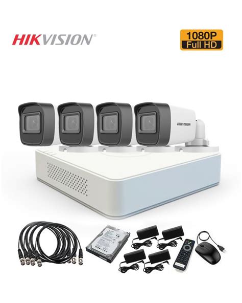 4 CCTV Cameras Package – Hikvision 1080P – 2MP – Buy Best Price HD CCTV Cameras in Pakistan ...