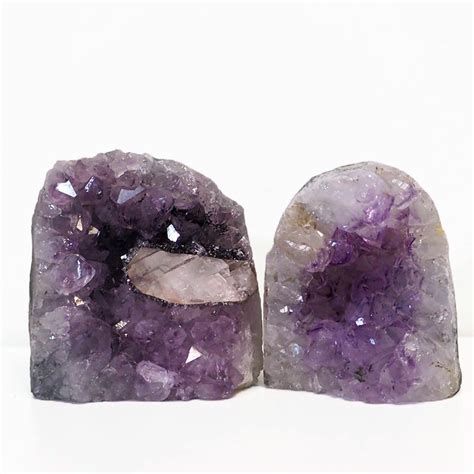 Kg Amethyst Crystal Geode Specimen Set Pieces Dj For Sale