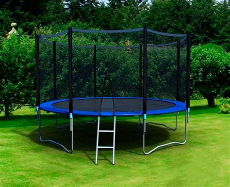 Батут 14FT 4,27м Sport Elite с защитной сеткой и лестницей купить в ...