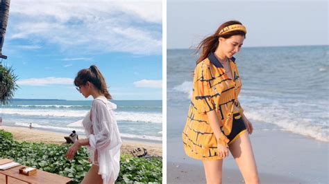 kiểu phối đồ với bikini cho chị em tha hồ diện khi đi biển