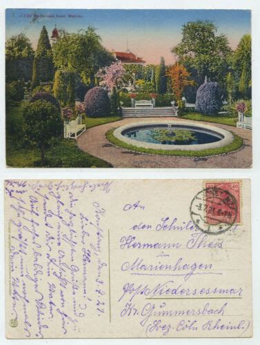 Insel Mainau Ansichtskarte Gelaufen Ebay