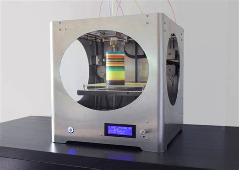 Innovative 3D4C 4 Colour (CMYK) Blending 3D Printer (video)