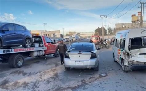 Carambola En Carretera Texcoco Lecher A Deja Al Menos Lesionados