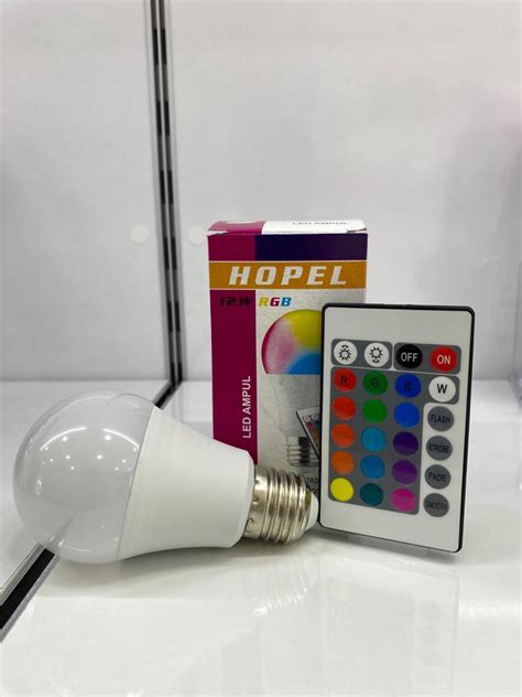 Led Ampul Rgb Kumandali W