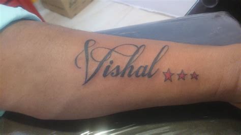 Download 56 Easy Tattoo Design The Name Of Vishal On Images - Vishal ...