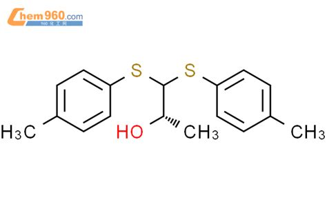 102712 81 2 2 Propanol 1 1 bis 4 methylphenyl thio S 化学式结构式分子式