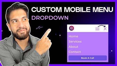 Create A Custom Mobile Menu Drop Down In Elementor Pro Uriel Soto