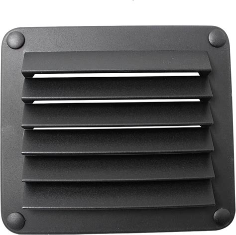 Tomyeus Air Vent Louver Grille 3 Inches 4 Inches Plastic Air Vent Square Ventilator