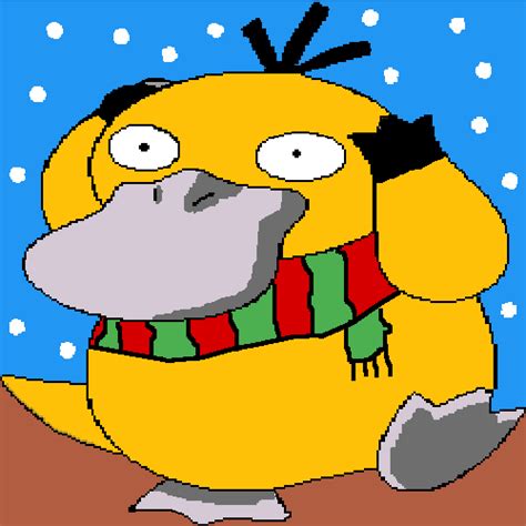 Pixilart Psyduck By Javito67