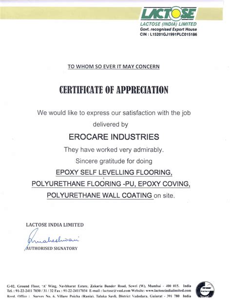 Excellence In Corrosion Industry Manufacturing Erocare Industries