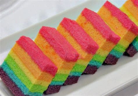 Resep Bolu Kukus Rainbow Cantik