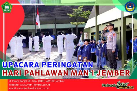 Upacara Peringatan Hari Pahlawan Tahun Madrasah Aliyah Negeri