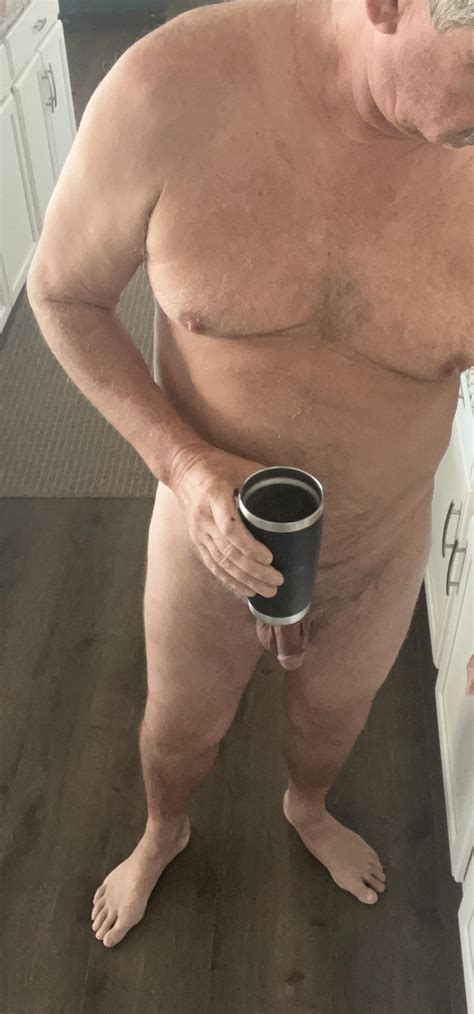 Enjoying My Coffee And Some Naked Time R Thenakedkitchen