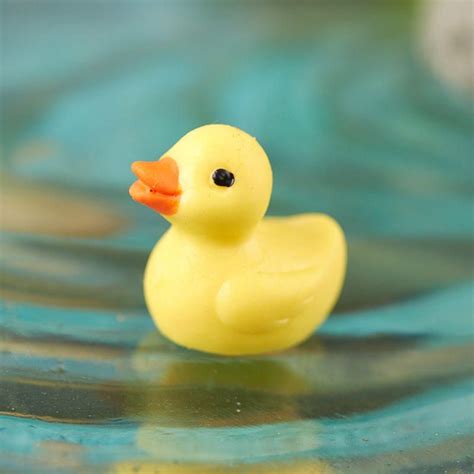 Dollhouse Miniature Rubber Ducky Nursery Miniatures Dollhouse