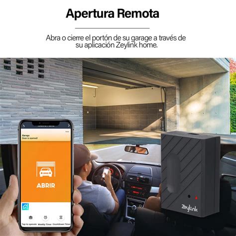 Receptor Abre Port N Puerta V A Wifi Por App Zeylink Home