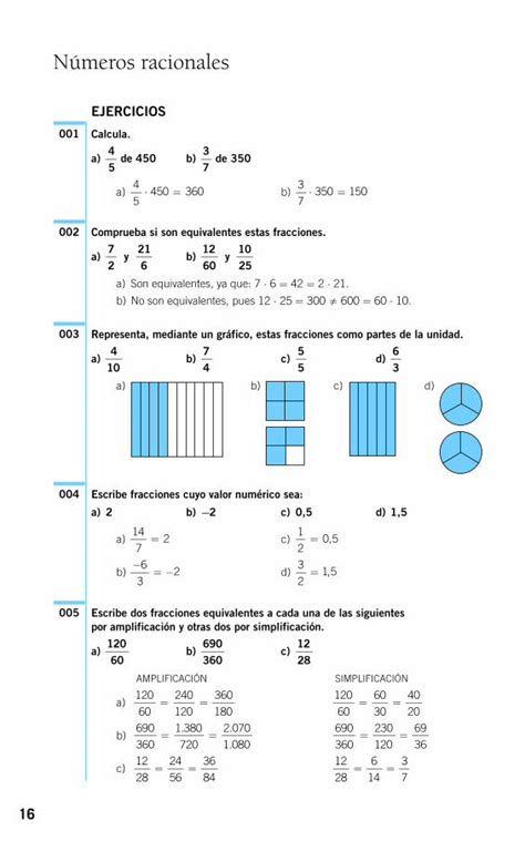 PDF Ejercicios Repaso Fracciones Aprende Matematicas Escribe