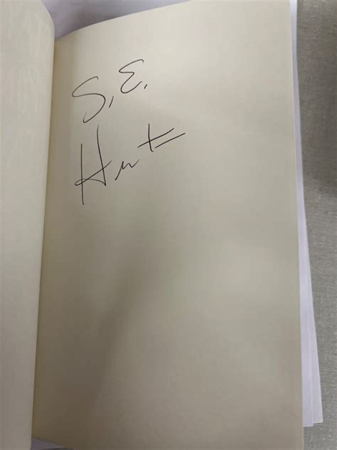 The Outsiders 50th Anniversary Ed By S E HInton SIGNED Penguin