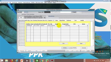 Membuat Daftar Pembayaran Penghasilan Ppnpn Youtube