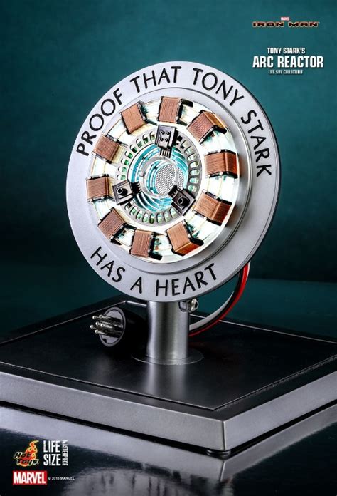 Hot Toys Iron Man Tony Starks Arc Reactor Life Size Collectible Hobbies Toys Toys Games