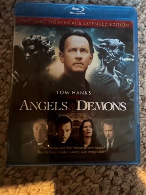 Angels And Demons Blu Ray Region A B C Two Disc Theatrical And Extended