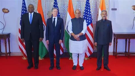 Fifth Edition Of India Us Ministerial Dialogue Begins In New Delhi