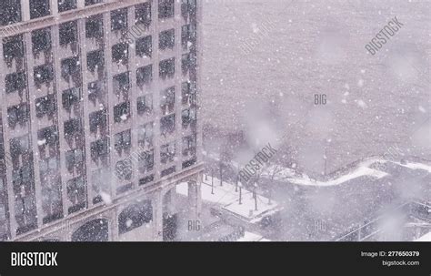 Snow Storm Outside Image & Photo (Free Trial) | Bigstock