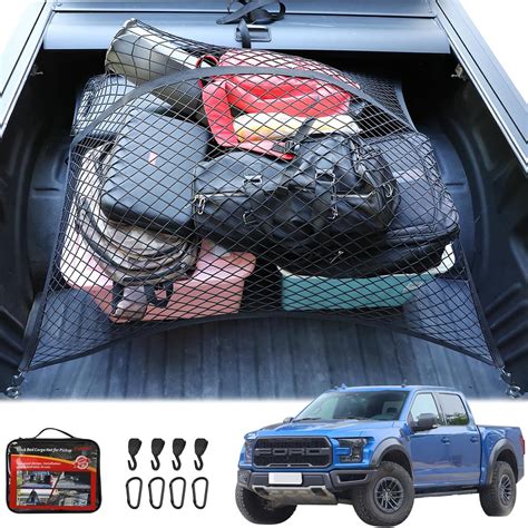 Amazon.com: High Elastic Truck Bed Cargo Net, Simple Bungee Cargo Net