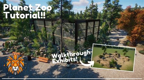 Planet Zoo Walkthrough Exhibit Tutorial I How To Create Natural