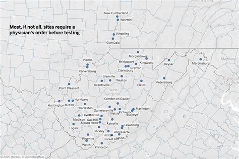 WVU launches online map of COVID-19 testing sites in West Virginia ...