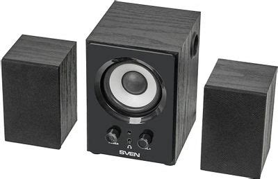 Обзор товара колонки Sven MS-80, 2.1, черный [sv-013080bk] (739355) в ...