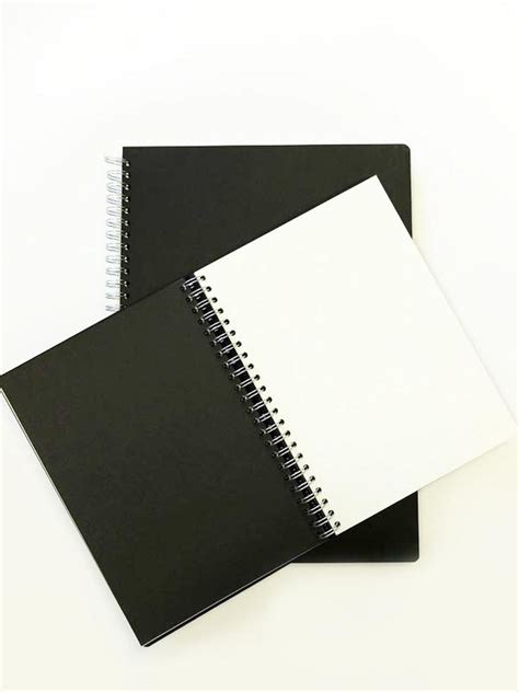 Seawhite A4 Euro Portrait Sketchbook Black Poplin Cover Seawhite Of