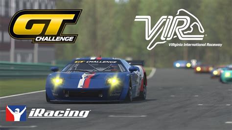 Iracing Gt Challenge S W Vir Race Youtube