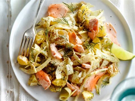 Aardappel Venkelsalade Met Zalm Boodschappen