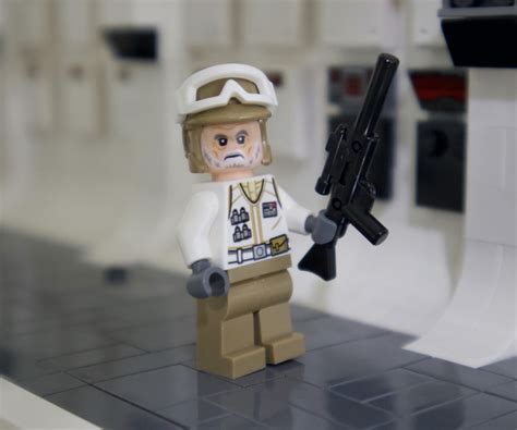 New Lego Star Wars Hoth Trooper Officer Minifigure Etsy