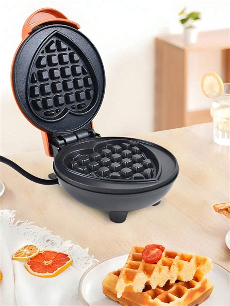 Wafflera El Ctrica Compacta Con Dise O De Coraz N Mini Waffle Maker