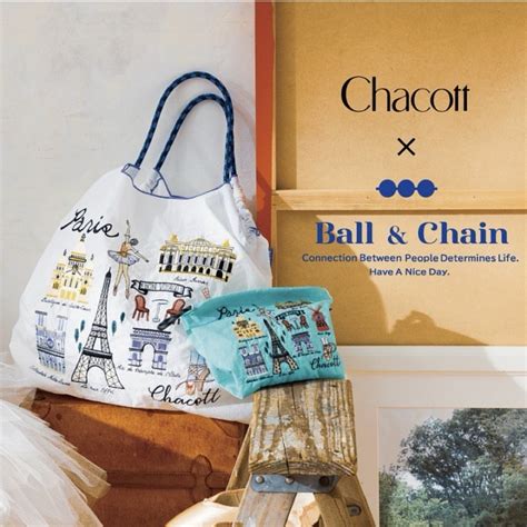 Chacott Ballandchain ボール＆チェーン チャコットコラボエコバッグの通販 By 瞳s Shop｜チャコットならラクマ